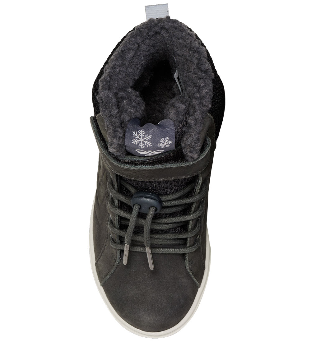 Hummel Vinterstøvler - Splash Tex JR - Asphalt