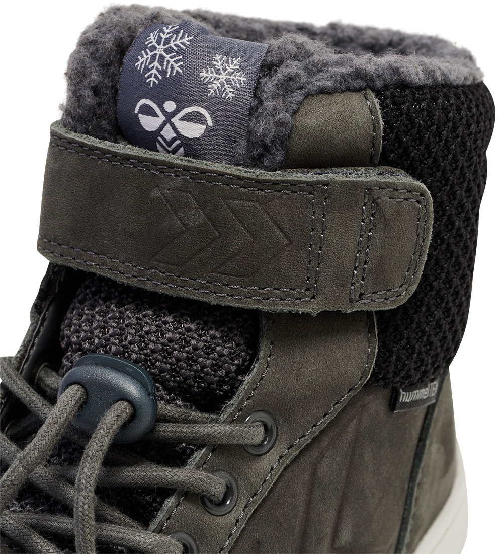 Hummel Vinterstøvler - Splash Tex JR - Asphalt
