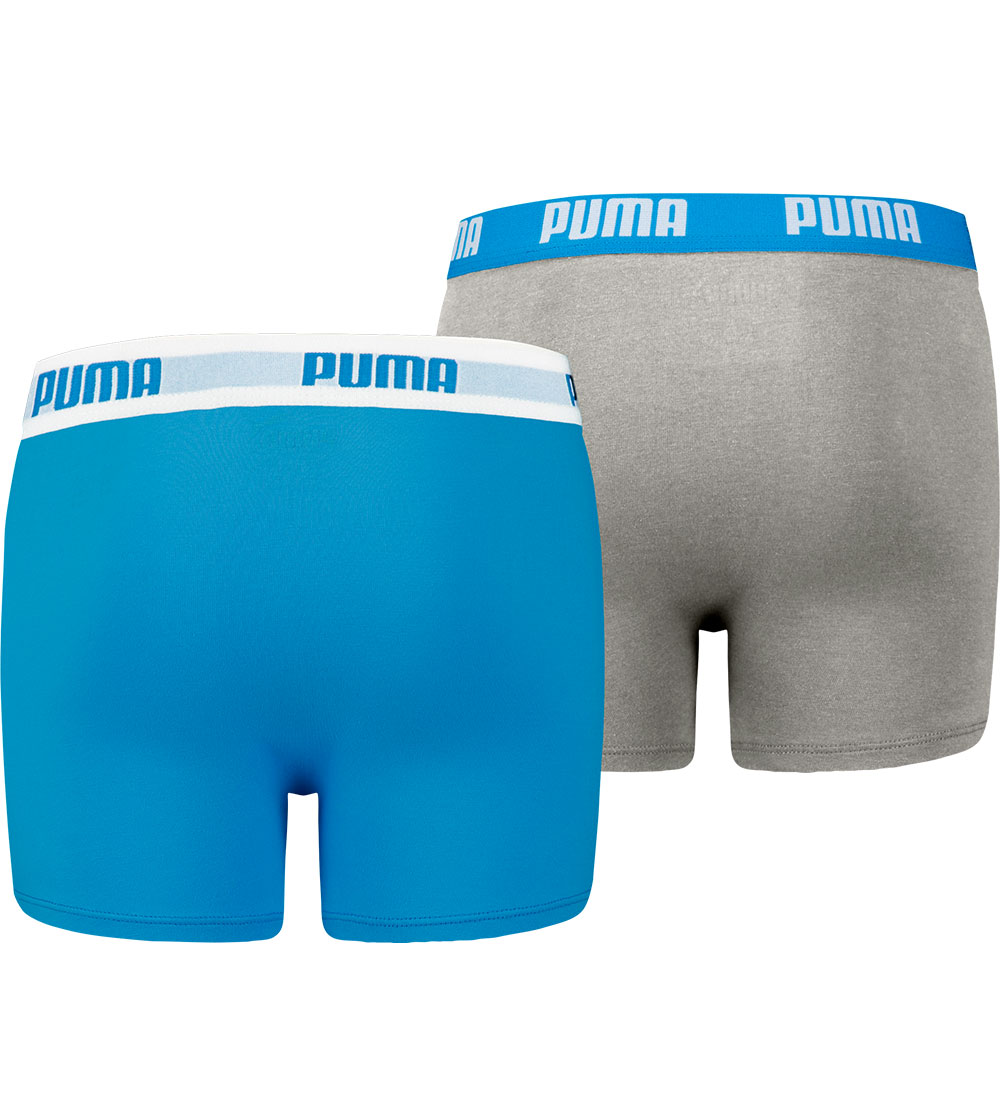 Puma Boxershorts - 2-pak - Blå/Grå