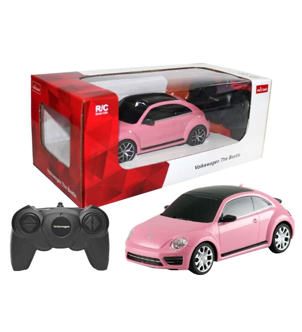 Rastar Fjernstyret Bil - Volkswagen The Beetle R/C - 1:24