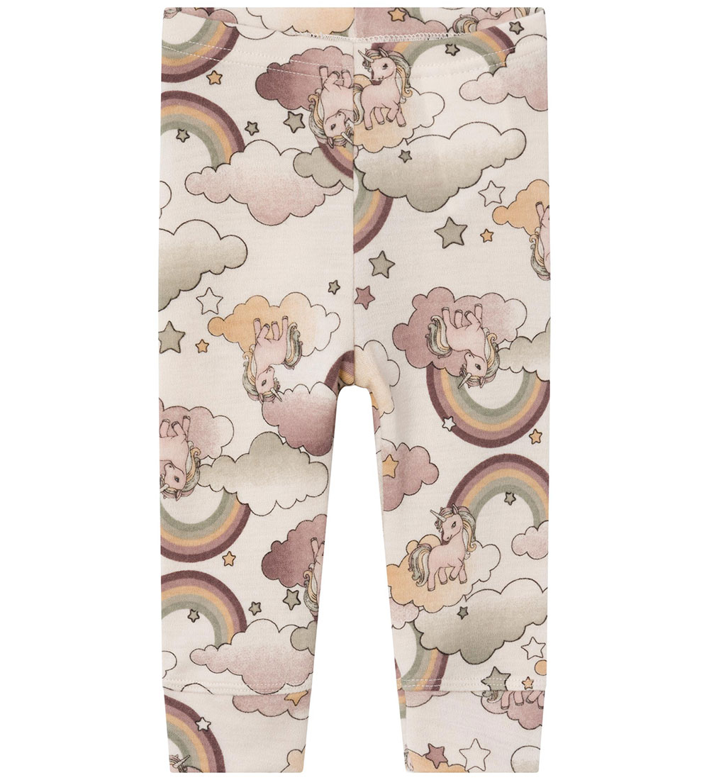 Name It Leggings - NbfWillitus - Uld - Moonbeam/Aop