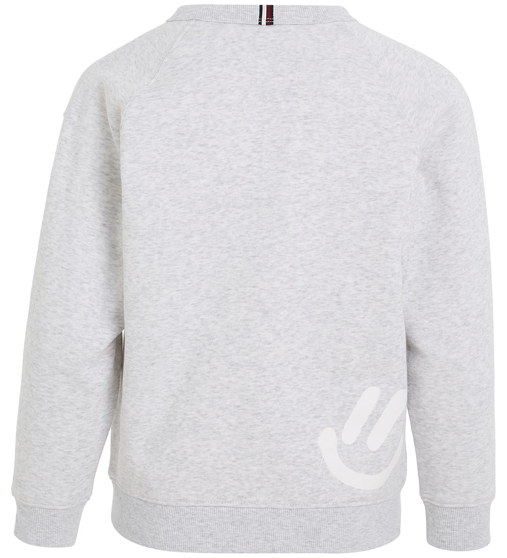 Tommy Hilfiger Sweatshirt - Graffiti - Grey Heather