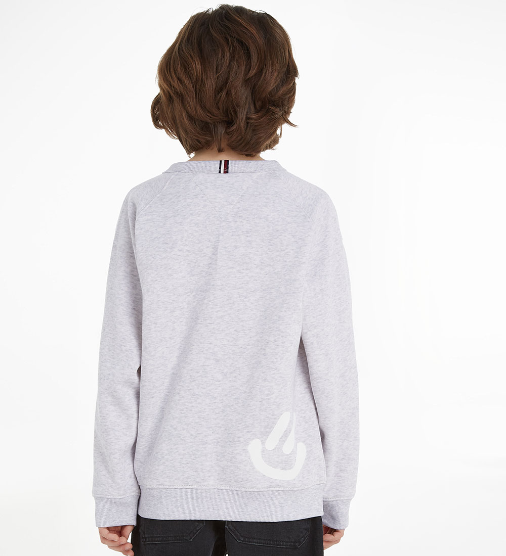 Tommy Hilfiger Sweatshirt - Graffiti - Grey Heather