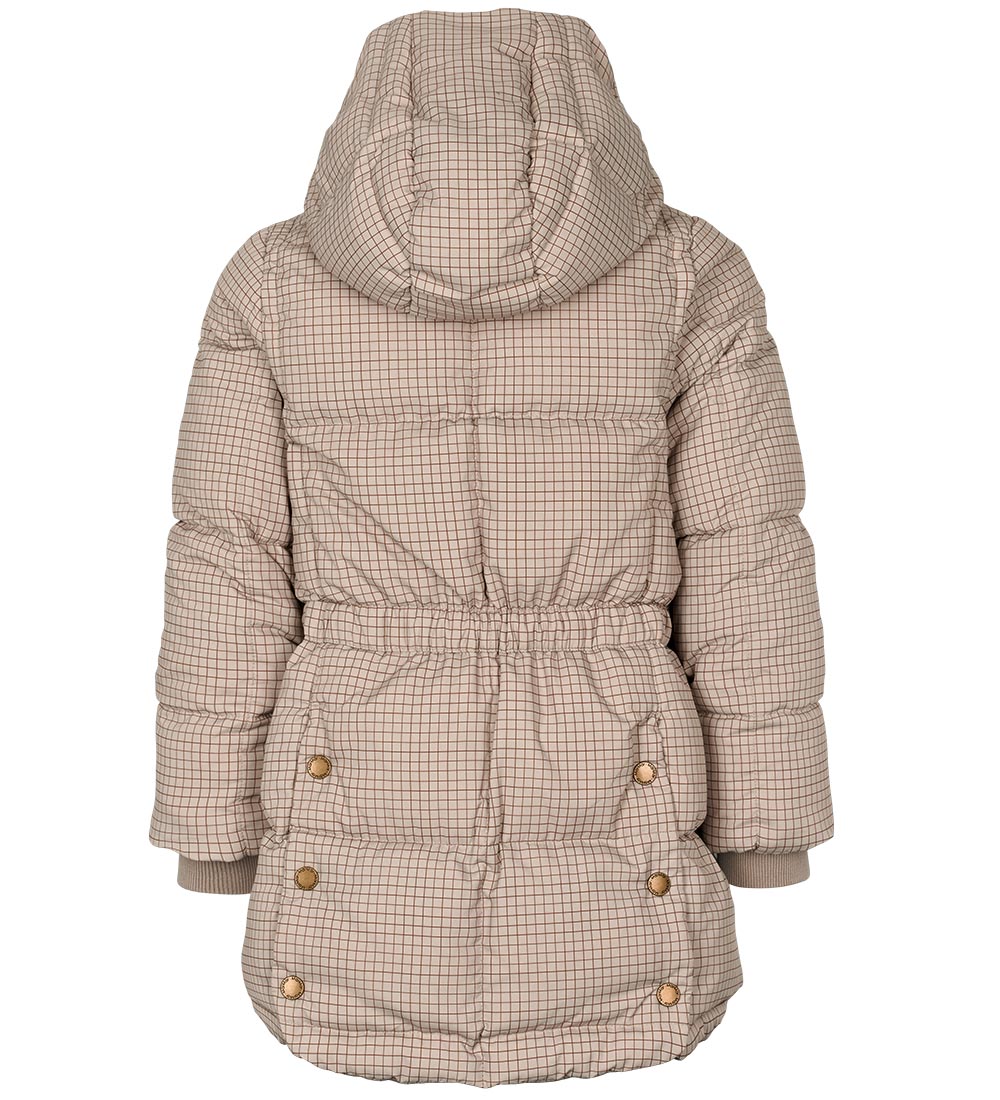 MarMar Dunfrakke - Olvin - Wood Check