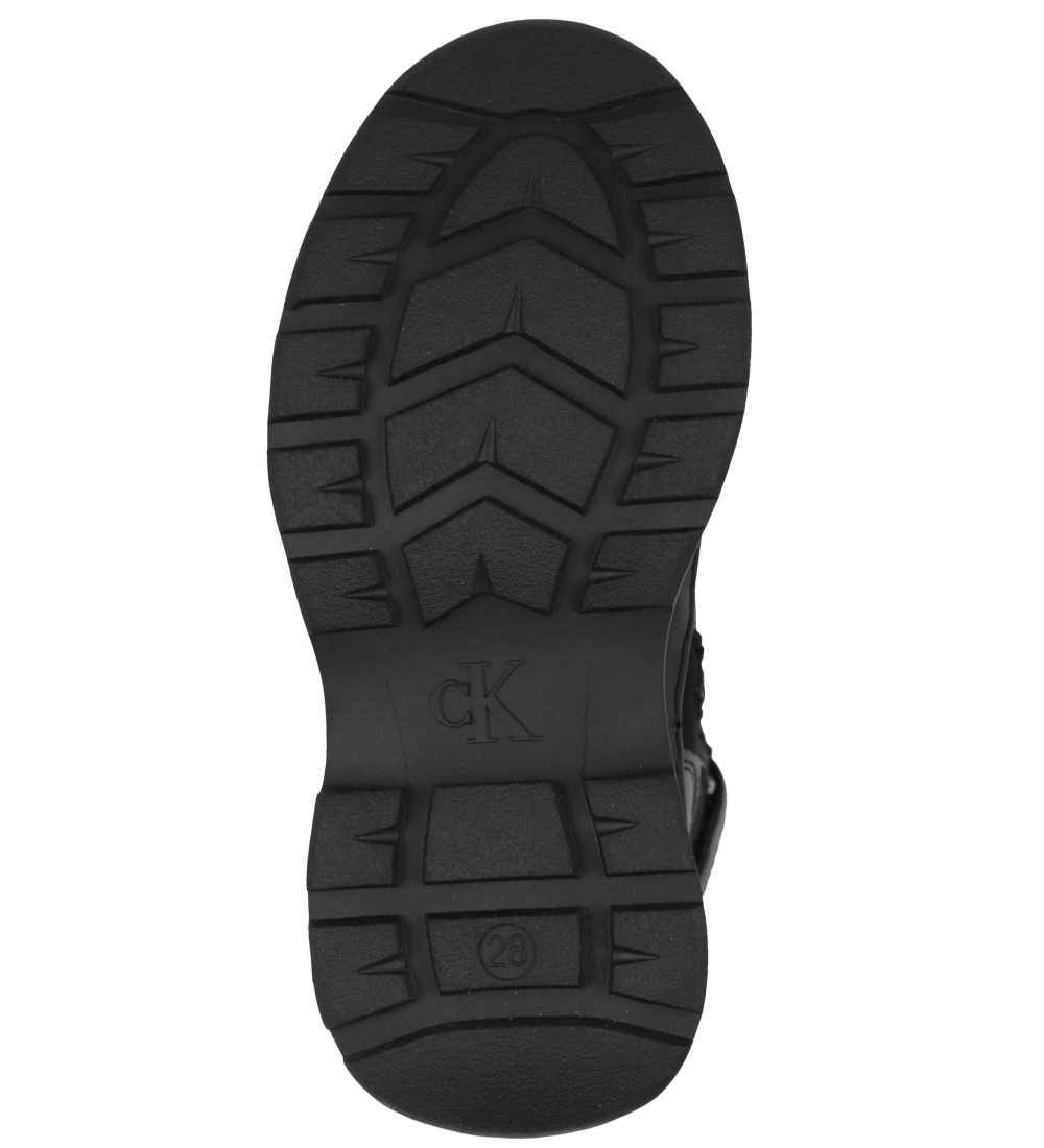 Calvin Klein Støvler - Lace-Up - Sort