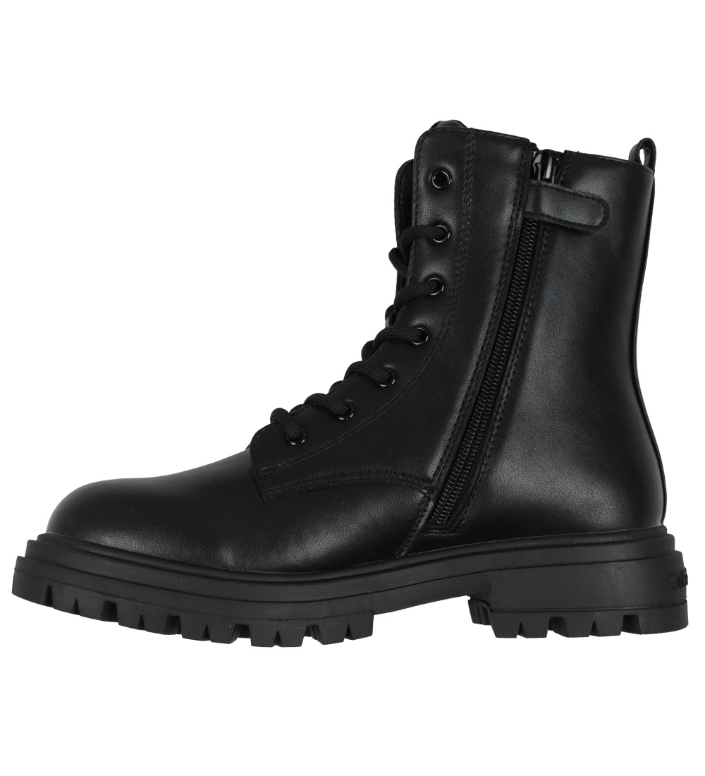 Calvin Klein Støvler - Lace-Up - Sort