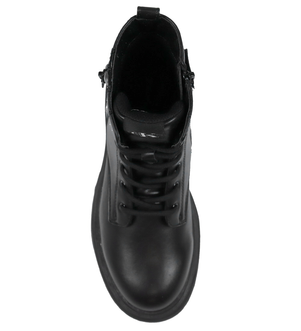 Calvin Klein Støvler - Lace-Up - Sort