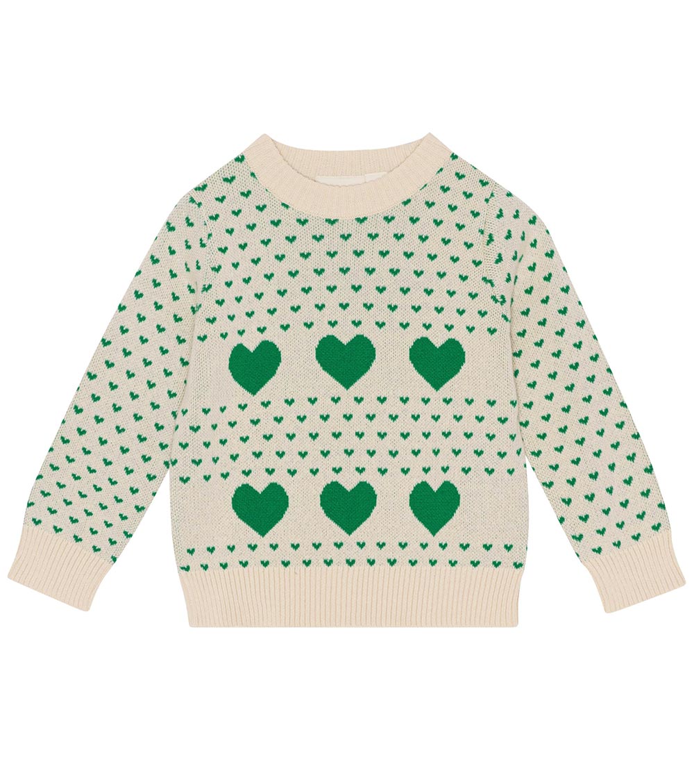 Flöss Bluse - Strik - Zoe - Leaf Green