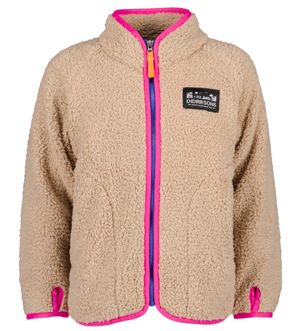 Didriksons Fleecetrje - Gibbs - Clay Beige