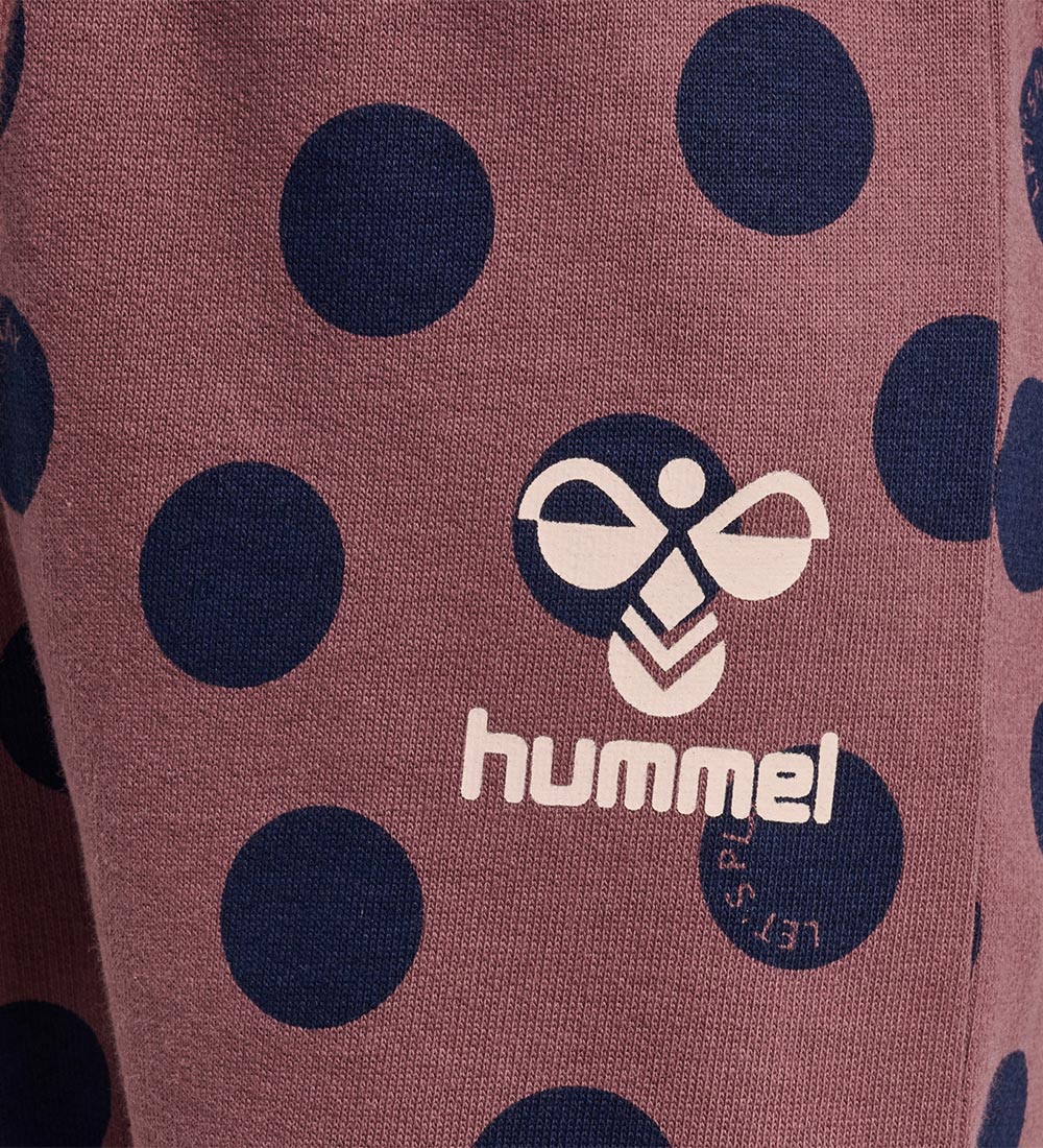 Hummel Sweatpants - hmlAlbi - Rose Brown