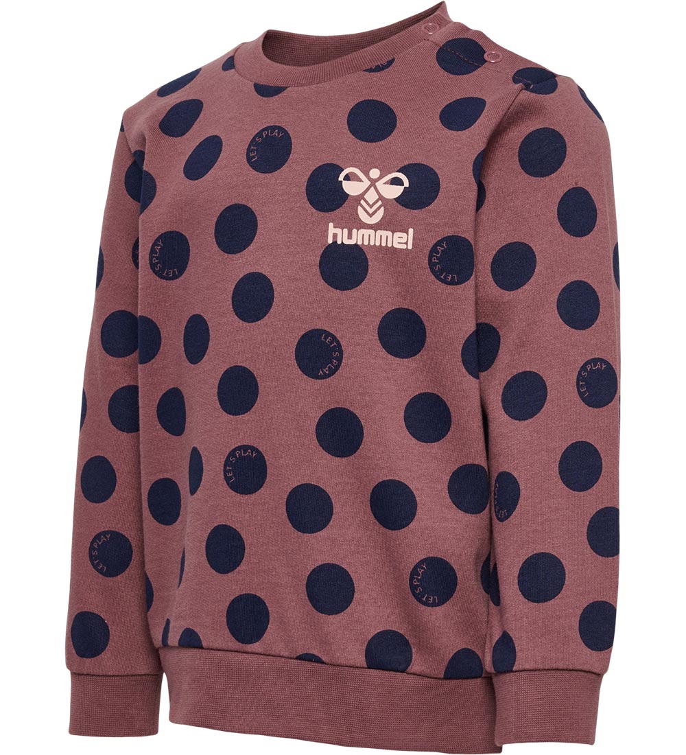 Hummel Sweatshirt - hmlAlbi - Rose Brown