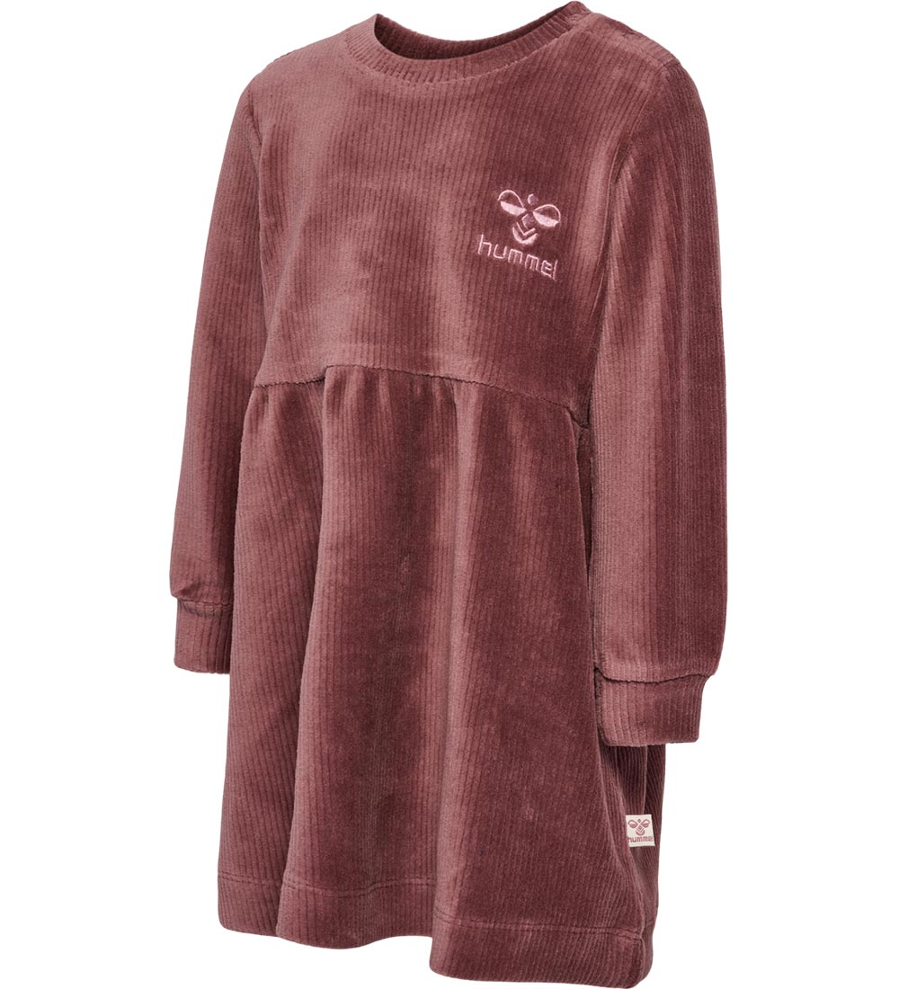 Hummel Fløjlskjole - hmlCordy - Rose Brown