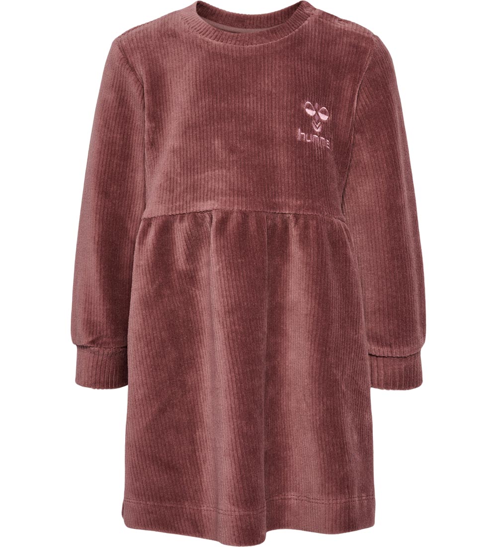 Hummel Fløjlskjole - hmlCordy - Rose Brown