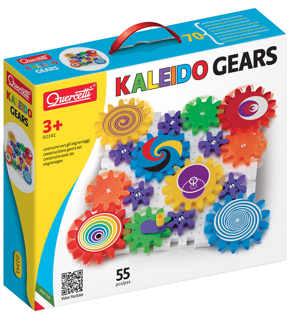 Quercetti Byggest - Kaleido Gears - 55 Dele - 2341