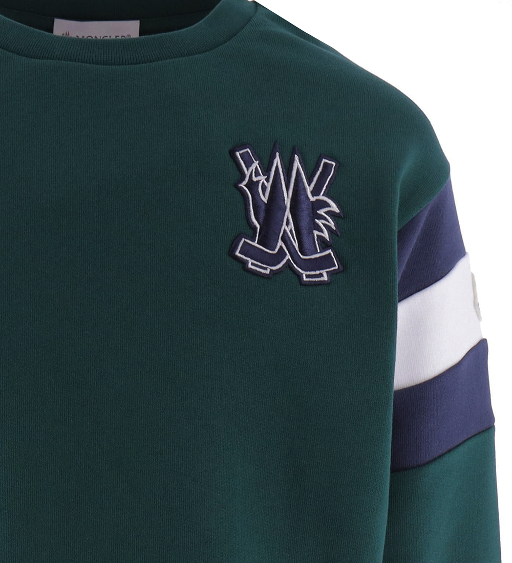 Moncler Sweatshirt - Grøn/Blå