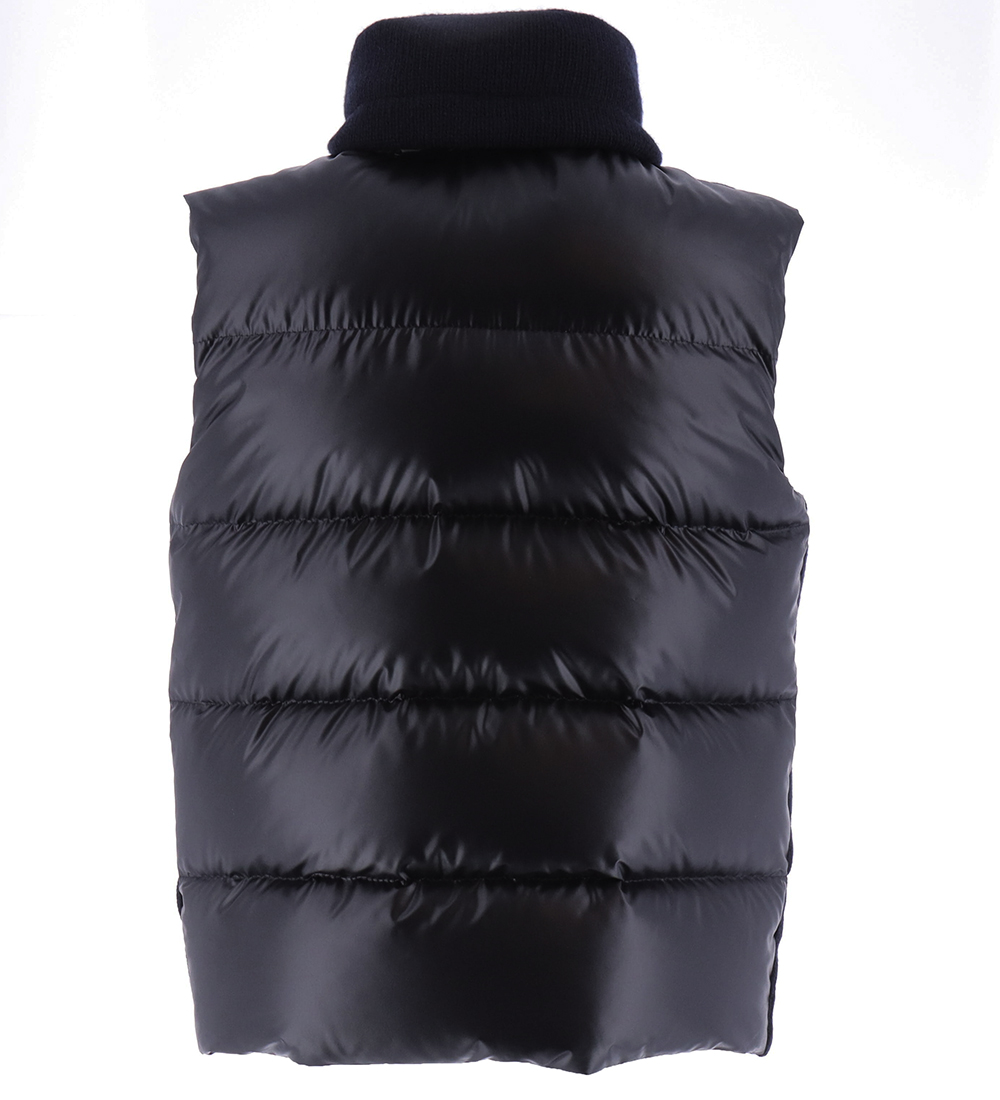 Moncler Dunvest m. Uld - Hariki - Navy