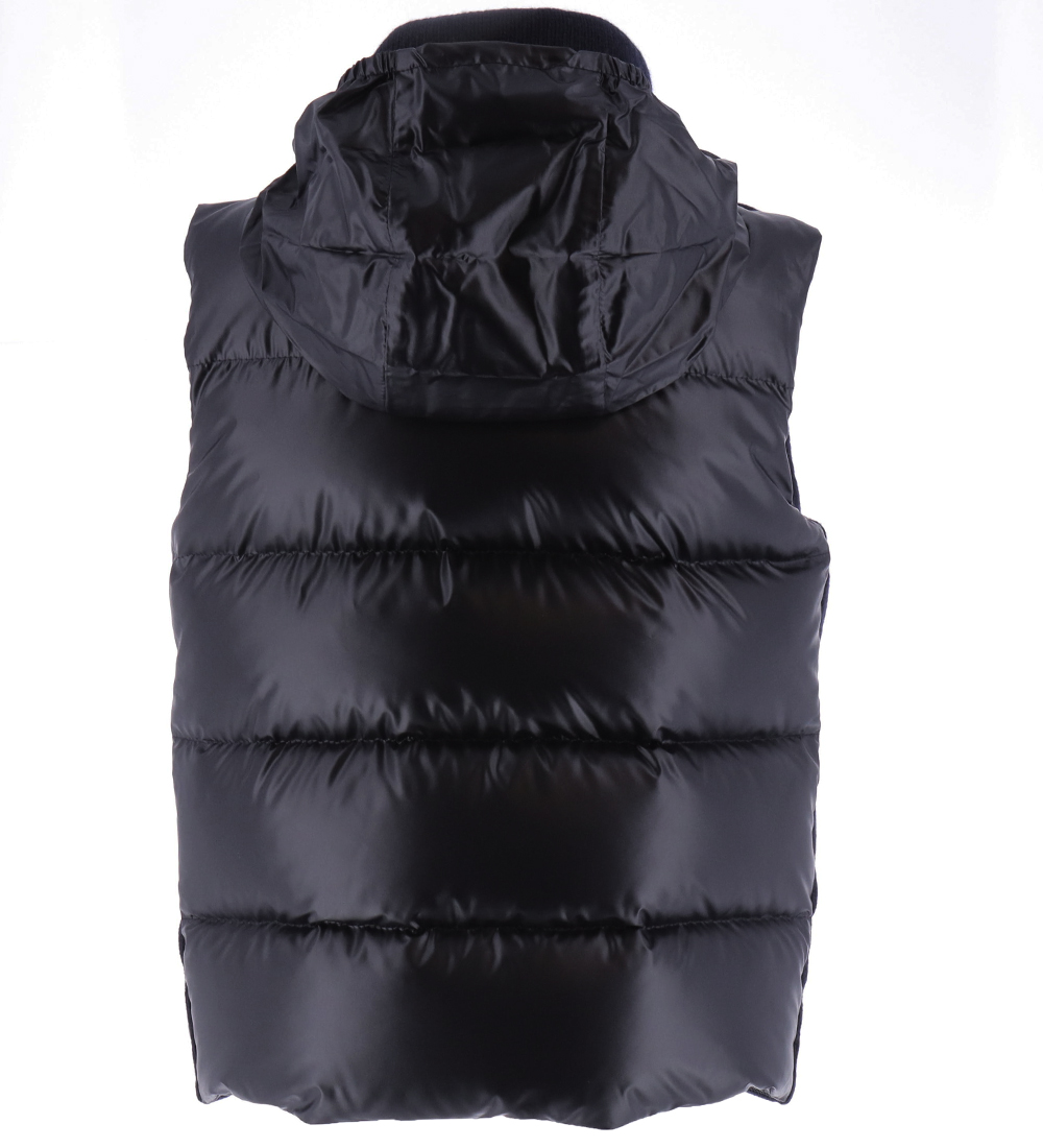 Moncler Dunvest m. Uld - Hariki - Navy