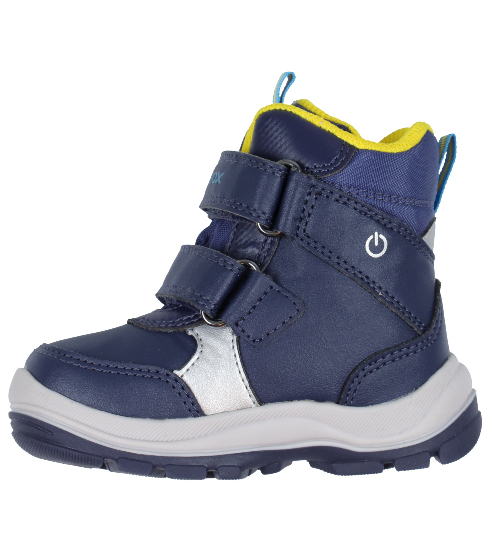 Geox Vinterstøvler - Tex - Flanfil - Navy m. Dino
