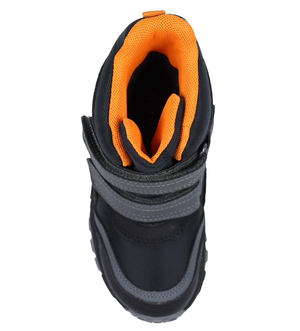 Geox Vinterstøvler - Tex - Himalaya - Sort/Orange