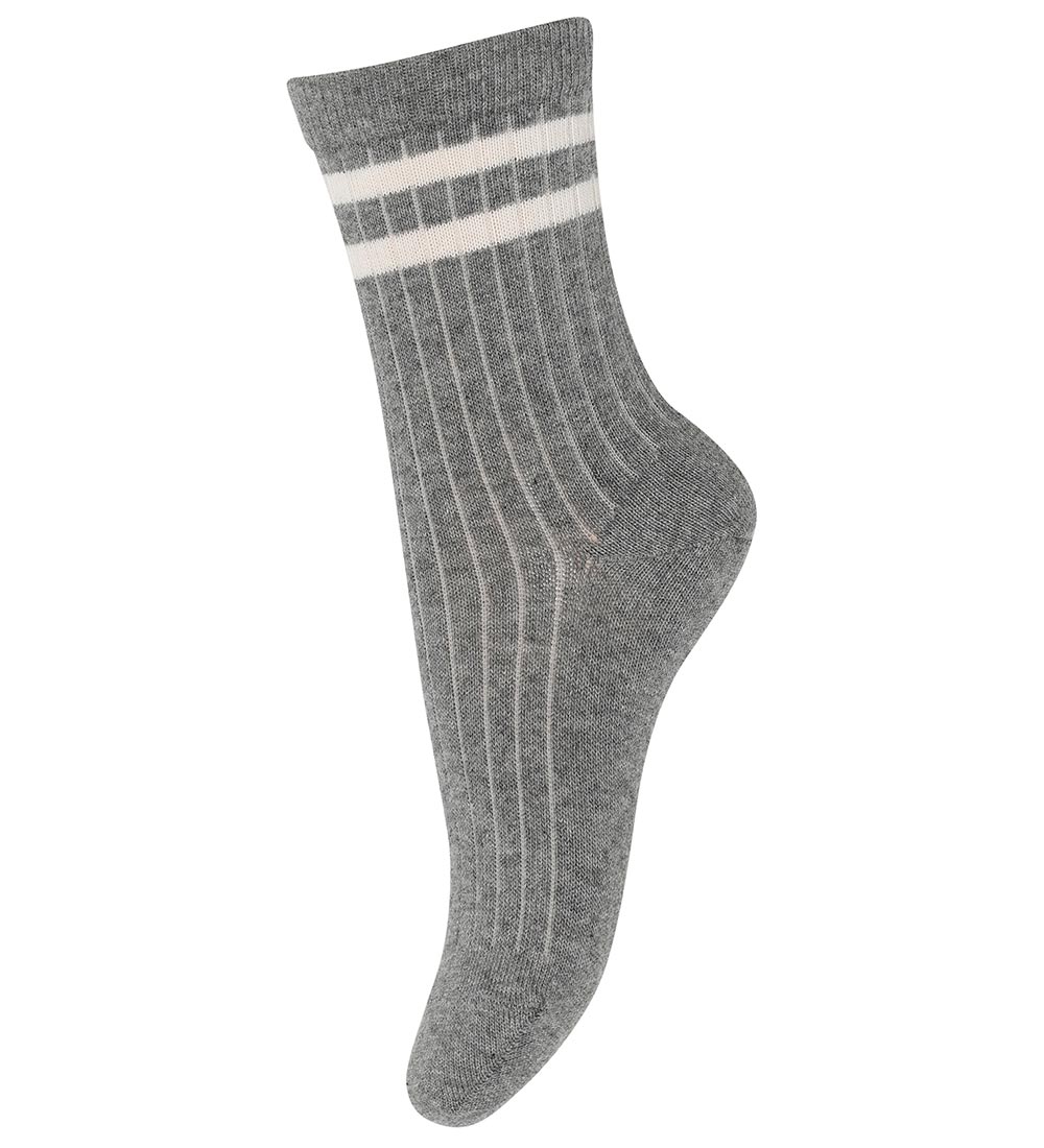 MP Strømper - 3-pak - Ben - Grey Multi Mix