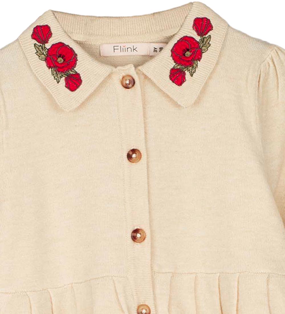 Fliink Cardigan - Emma - Sandshell