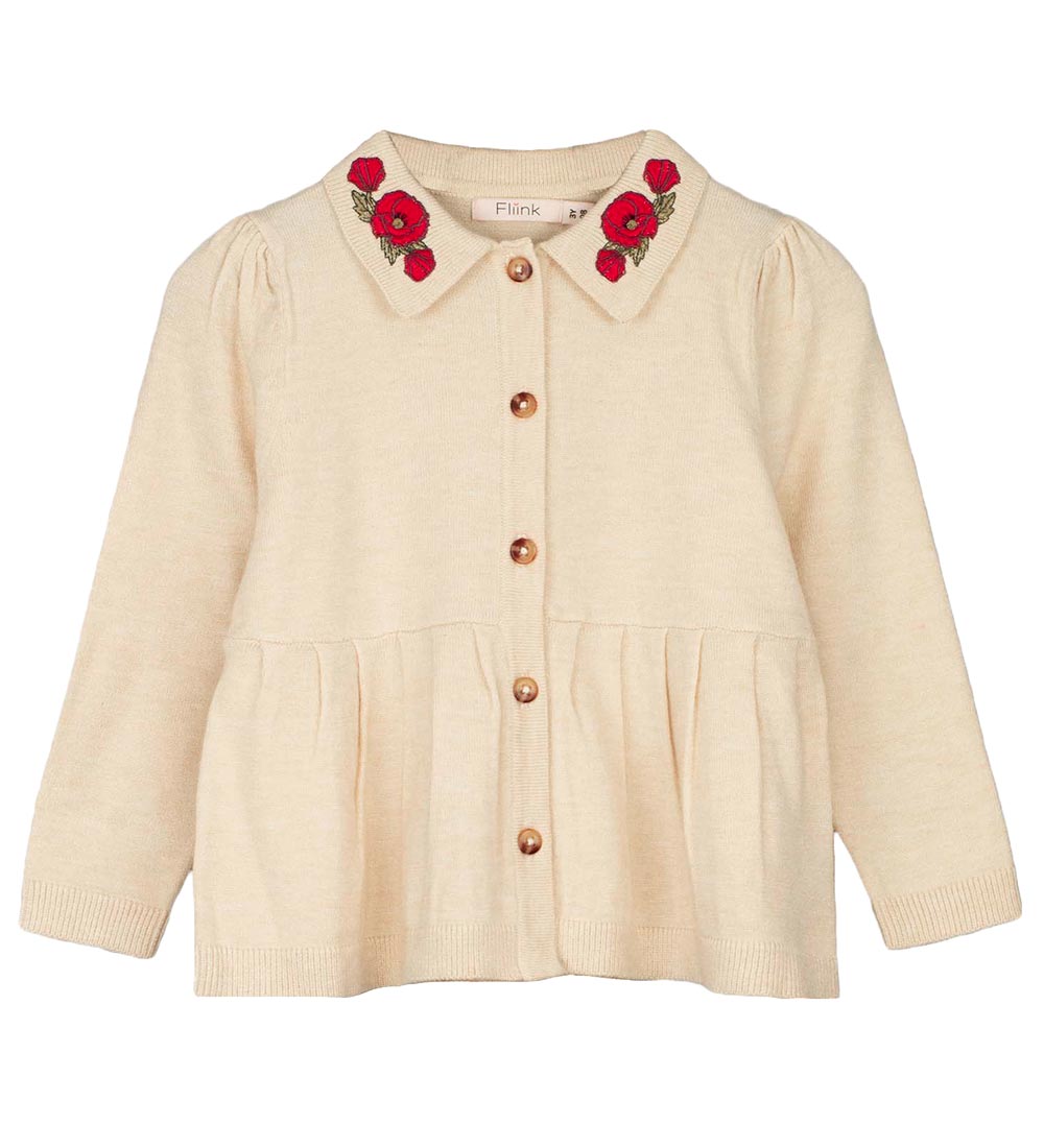 Fliink Cardigan - Emma - Sandshell