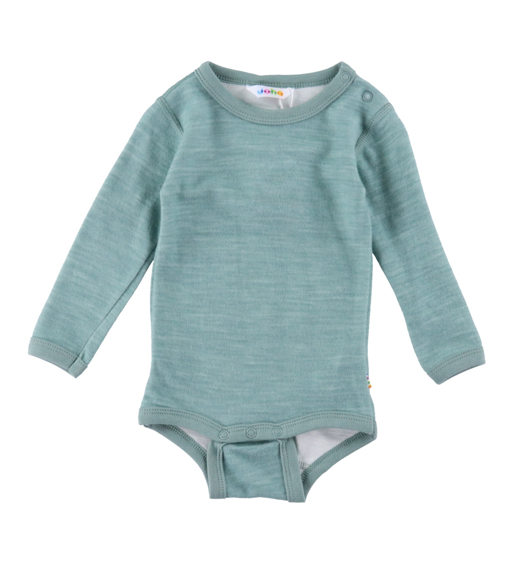 Joha Body l/æ - Uld/Bambus - Grøn