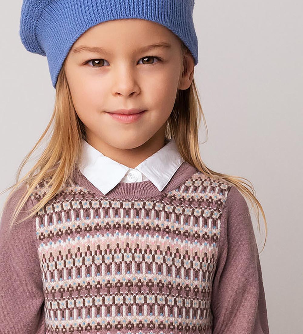 MarMar Kjole - Uld - Devon - Mauve Mix