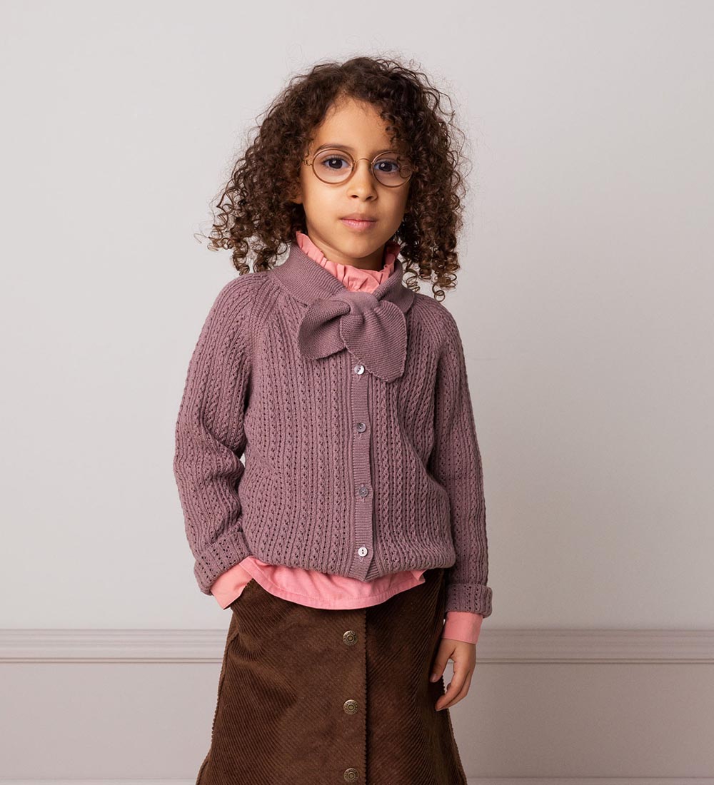 MarMar Cardigan - Uld - Thorilda - Mauve