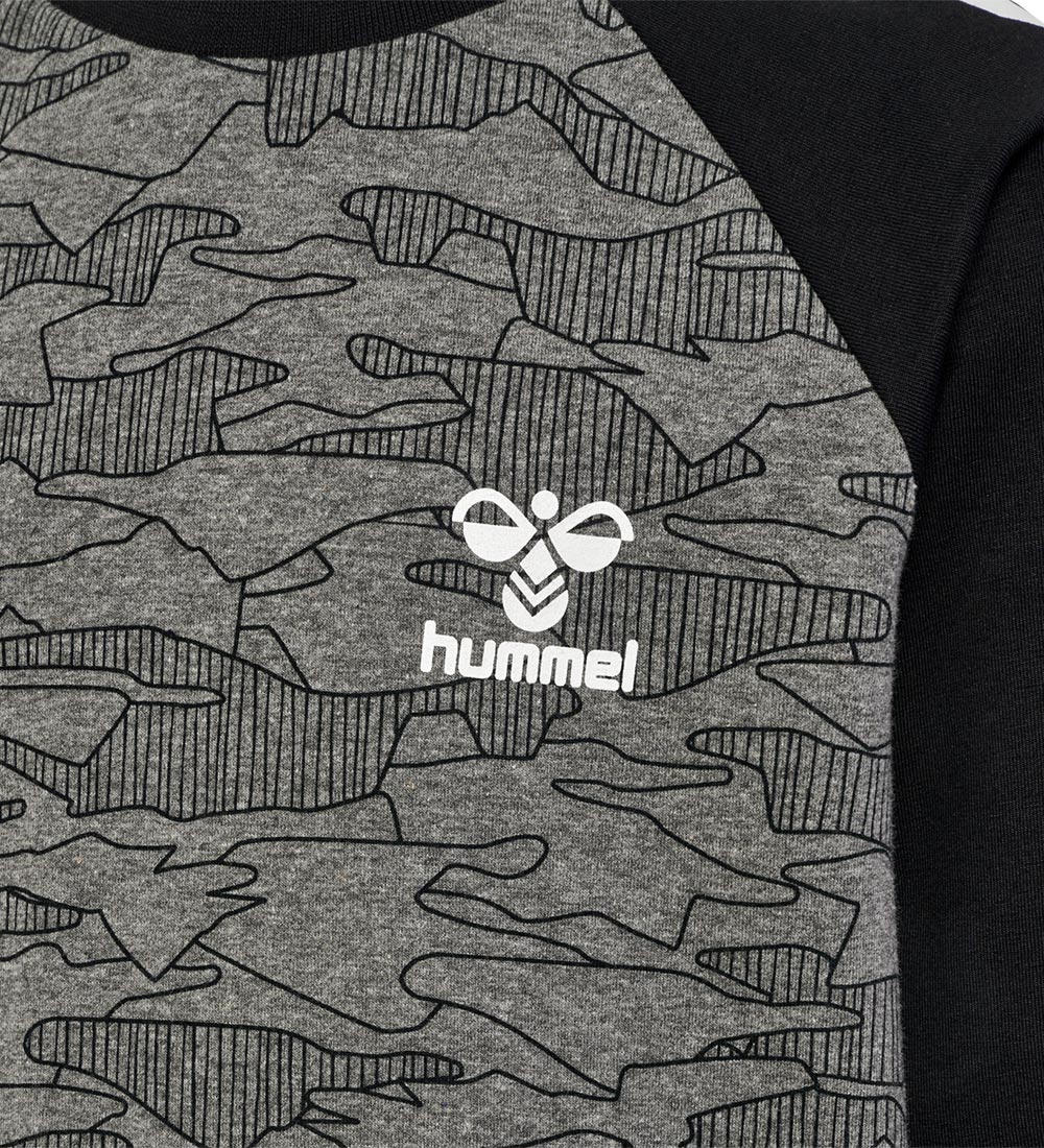 Hummel Bluse - hmlMountain - Dark Grey Melange