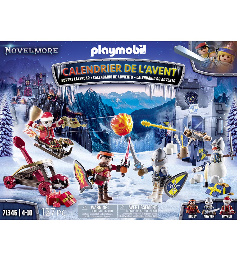 Playmobil Novelmore - Julekalender - 71346 - 127 Dele