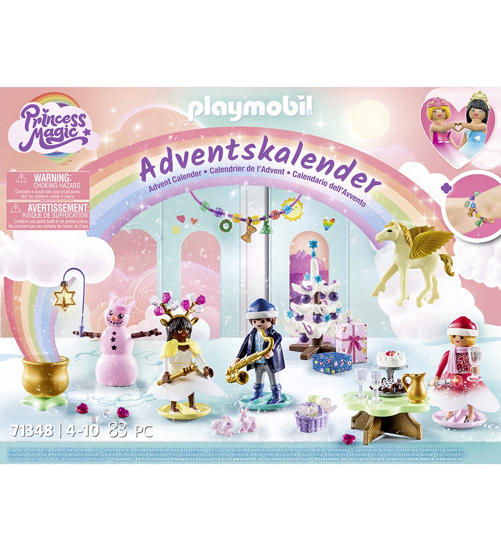 Playmobil Princess Magic - Julekalender - 71348 - 83 Dele 