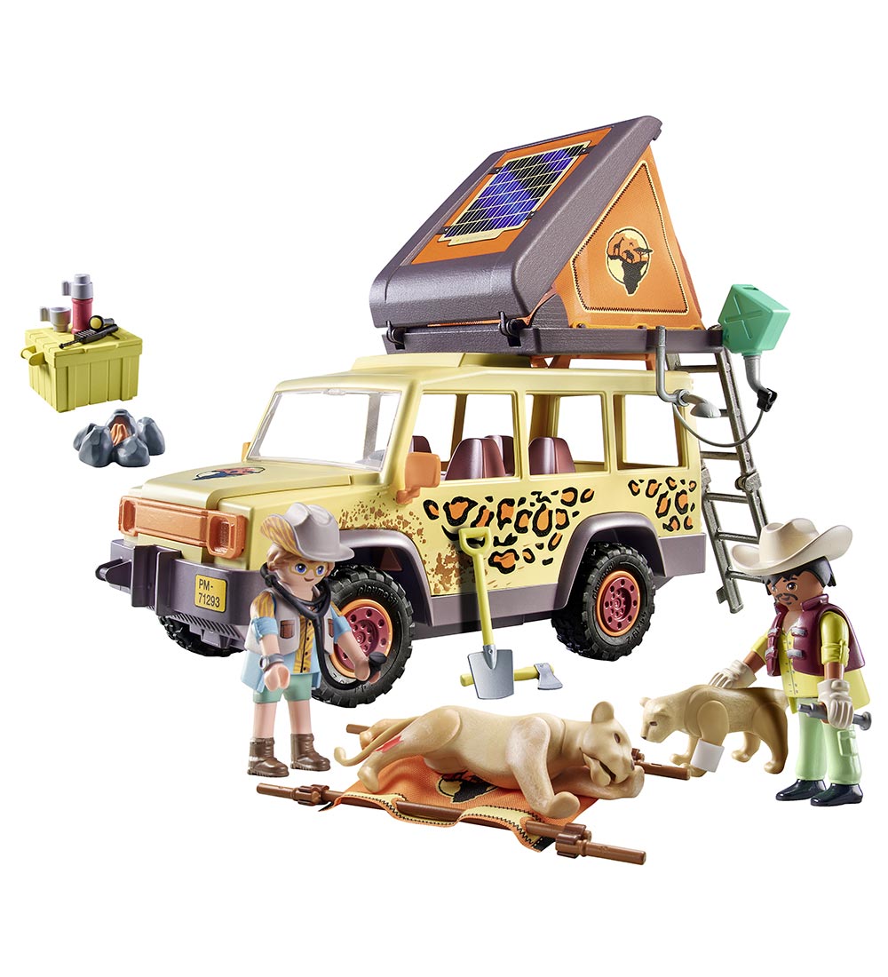 Playmobil Wiltopia - Med ATW Inde Hos Løverne - 71293 - 98 Dele