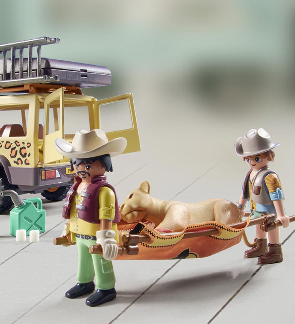 Playmobil Wiltopia - Med ATW Inde Hos Løverne - 71293 - 98 Dele