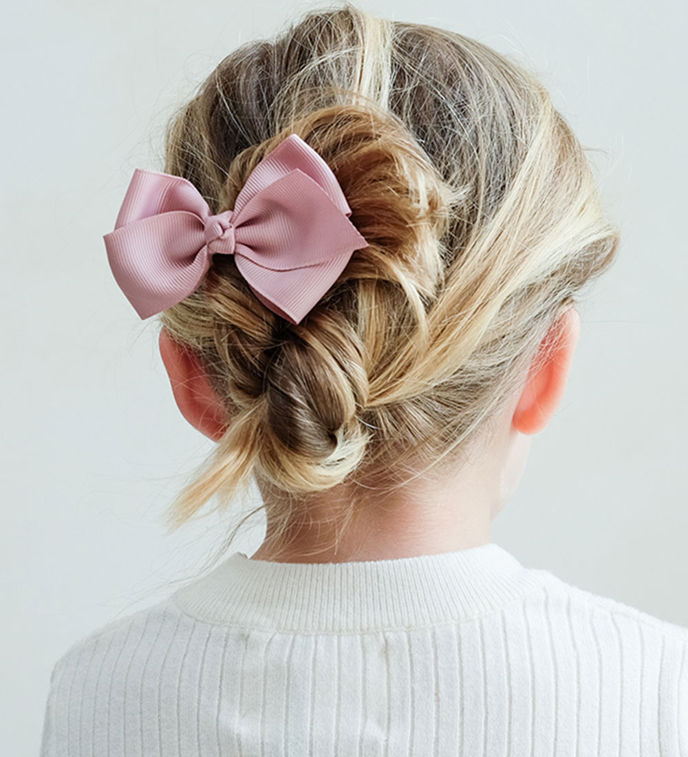 Mimi & Lula Hårspænde - 2 stk - Maisie Bow Chestnut
