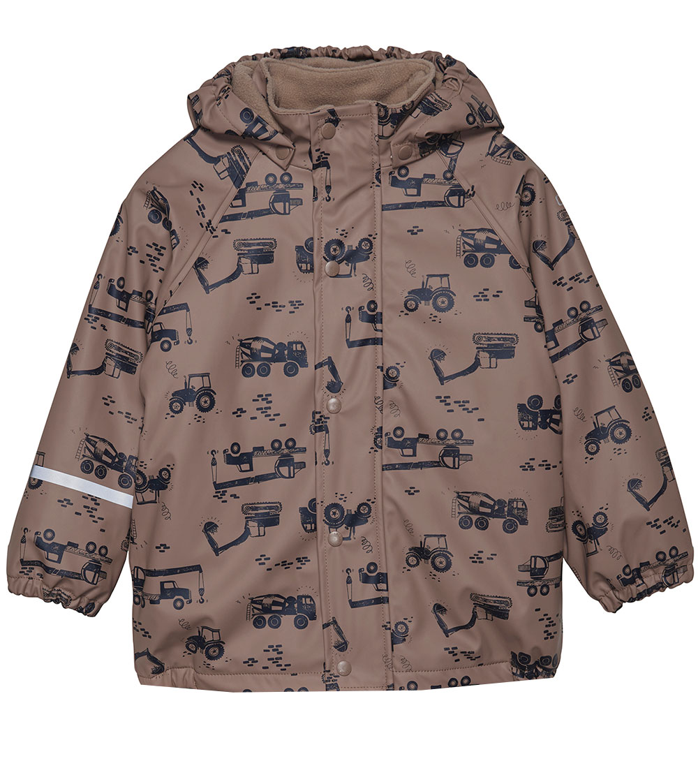 CeLaVi Regntøj m. Fleece - PU - Navy