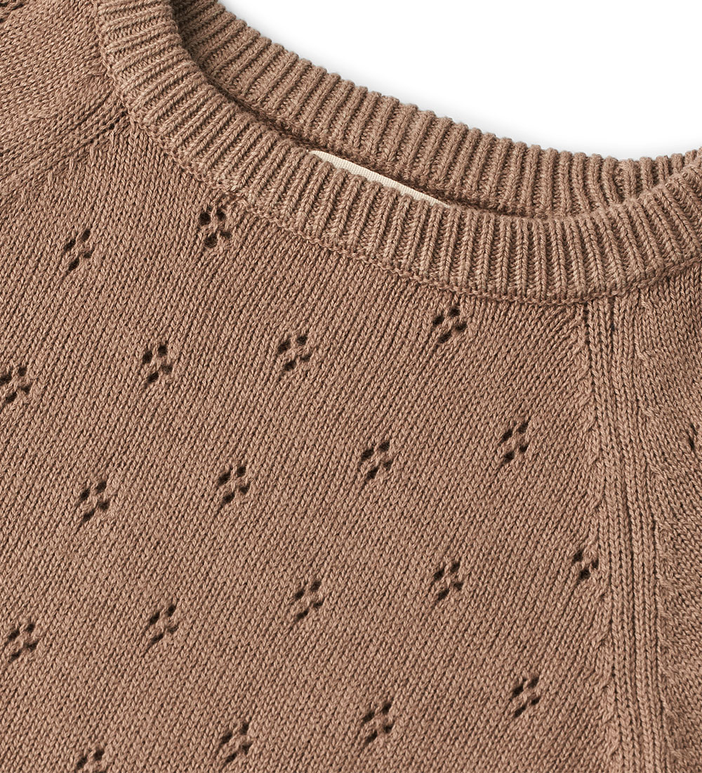 Wheat Bluse - Strik - Mira - Cocoa Brown