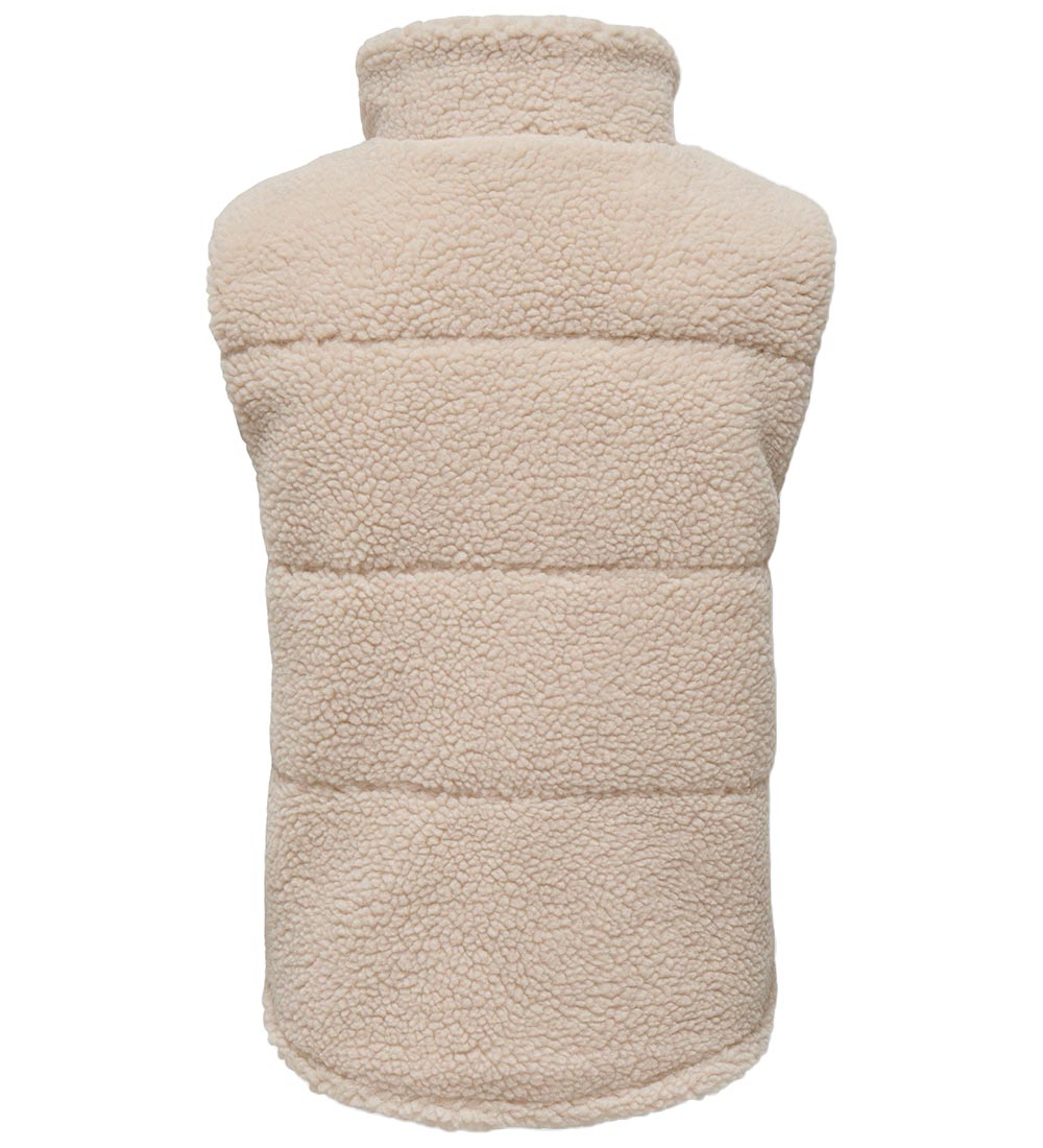 Kids Only Fleecevest - Teddy - KogSandra - Pumice Stone