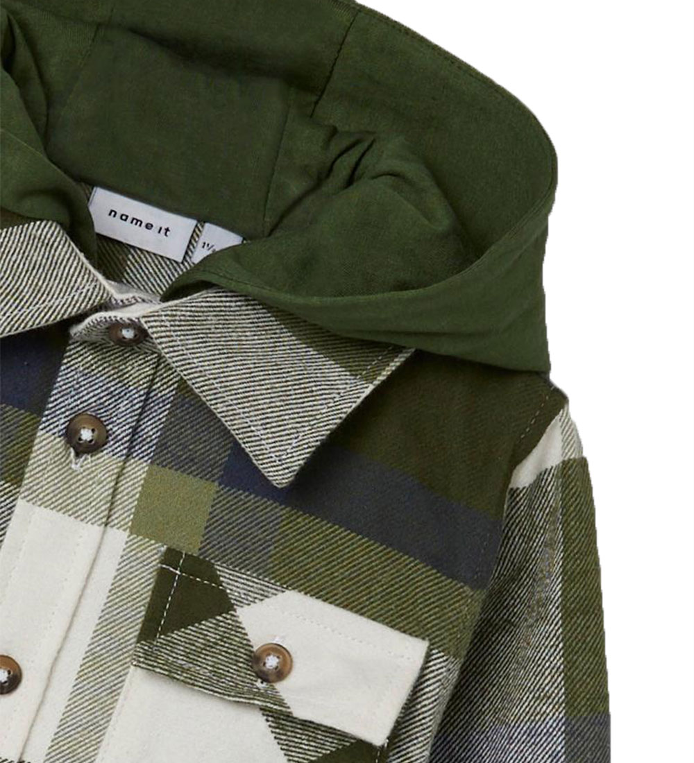 Name It Overshirt - NmmOsom - Rifle Green