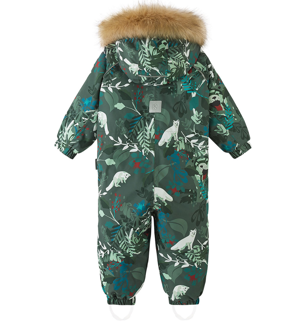 Reima Flyverdragt - Lappi - Thyme Green m. Print