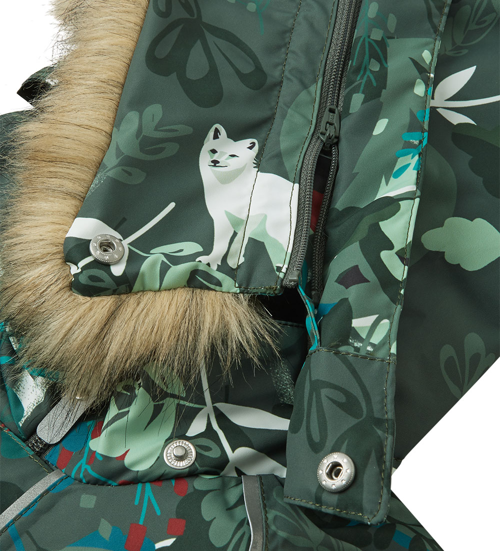 Reima Flyverdragt - Lappi - Thyme Green m. Print