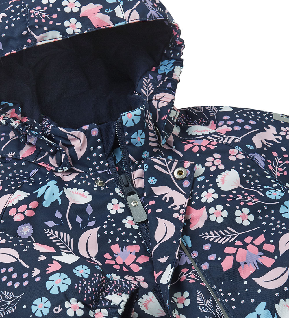 Reima Flyverdragt - Puhuri - Navy m. Print