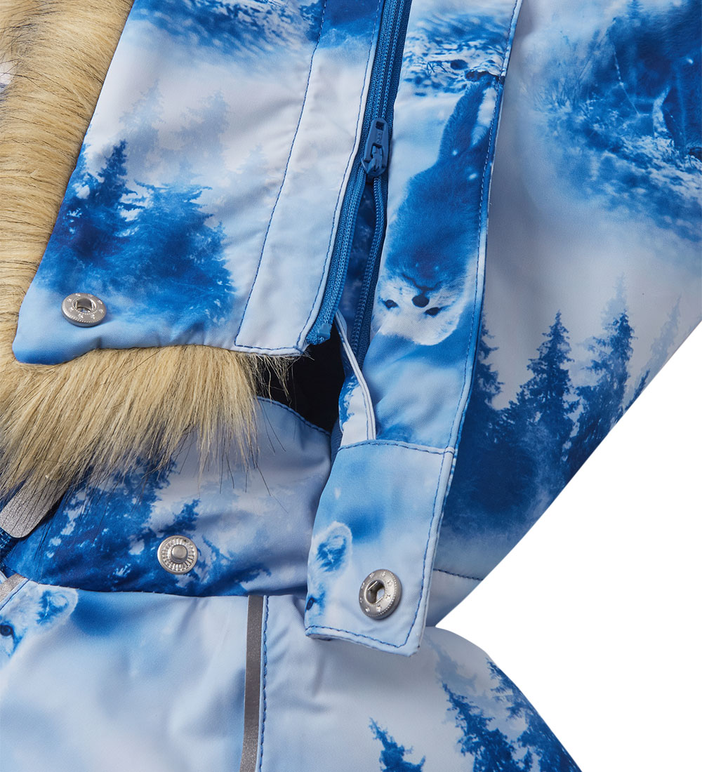 Reima Flyverdragt - Lappi - Soft Navy m. Print