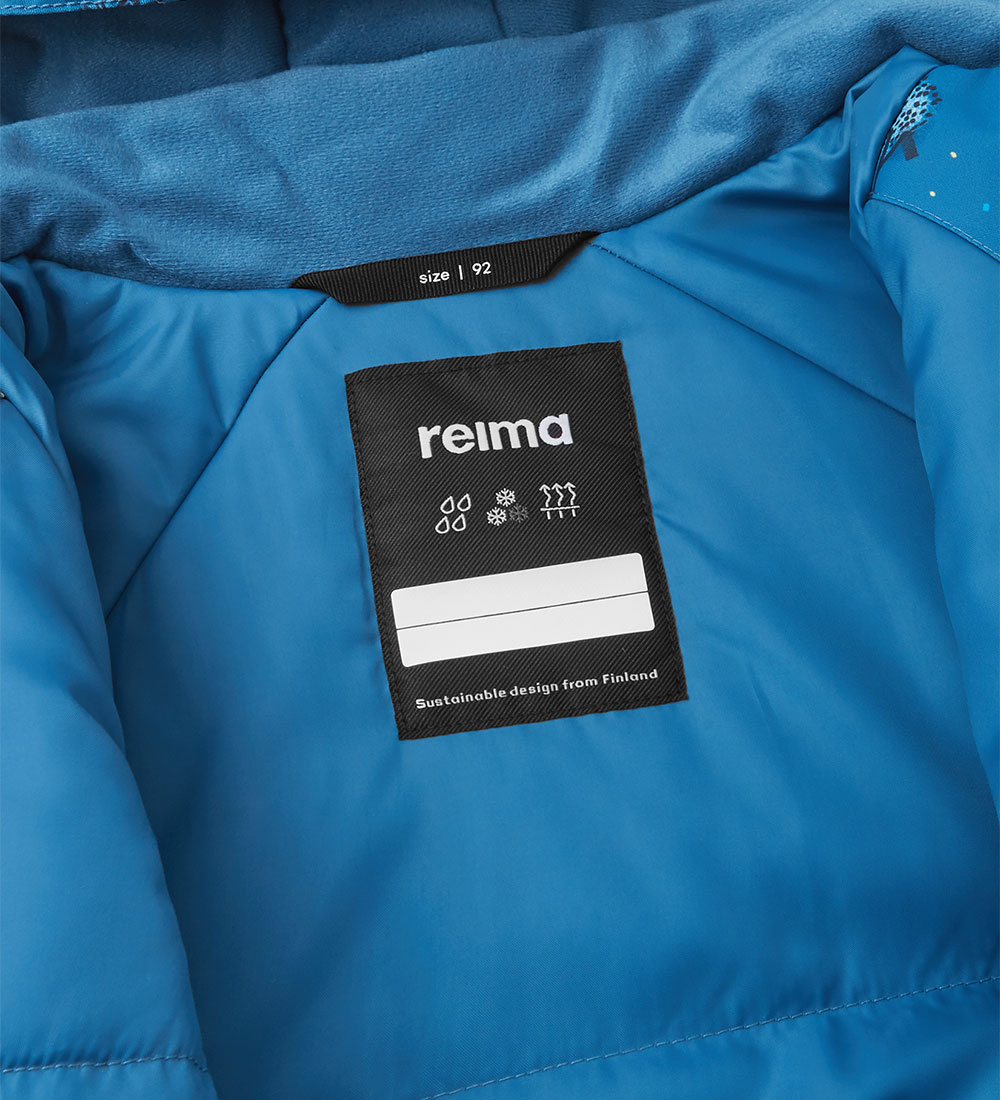 Reima Flyverdragt - Puhuri - Soft Navy m. Print
