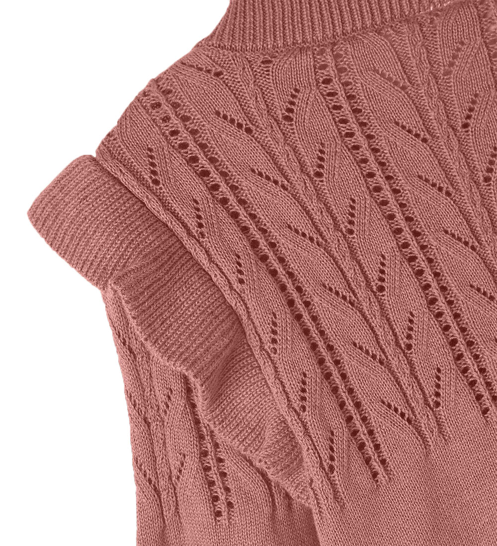 Name It Cardigan - Strik - NmfOmilla - Light Mahogany