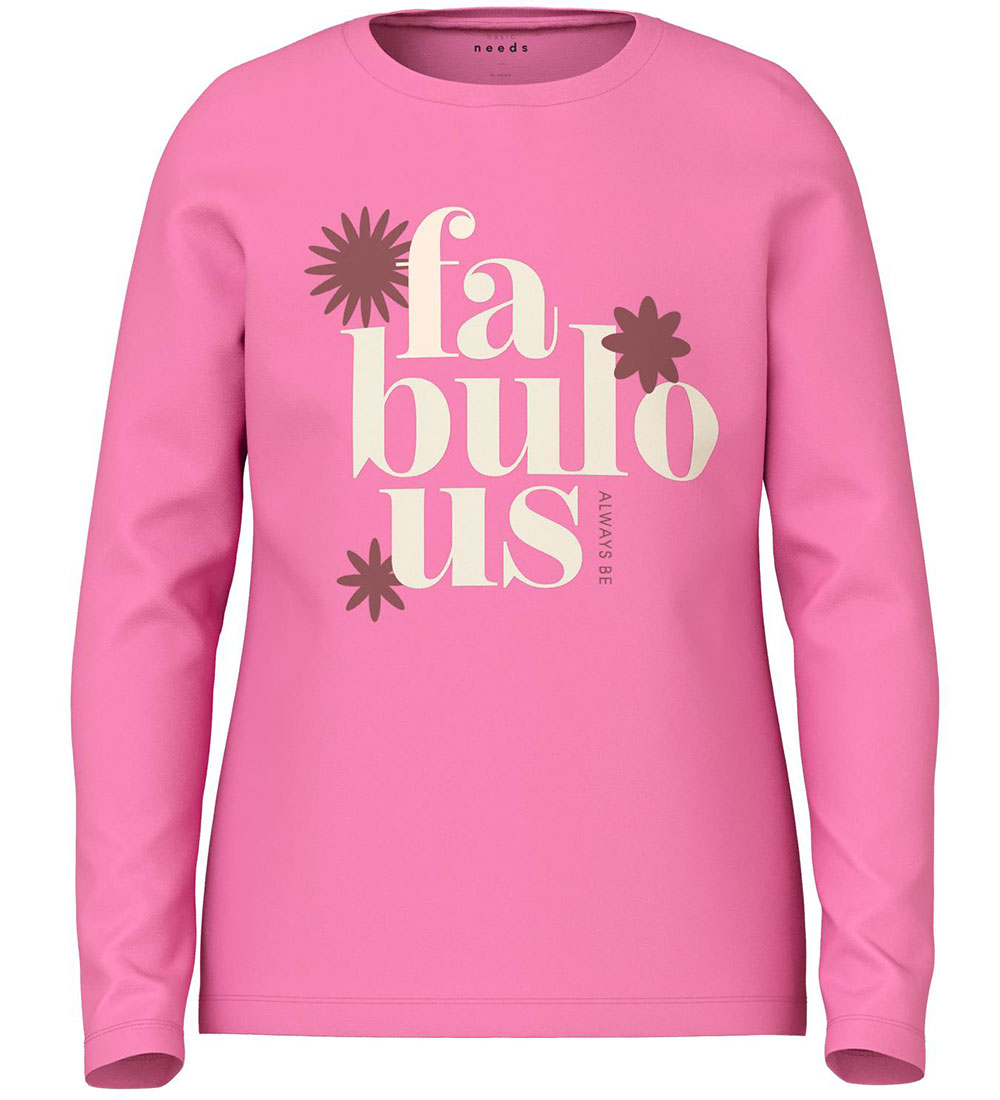 Name It Bluse - NkfVeen - Pink Cosmos