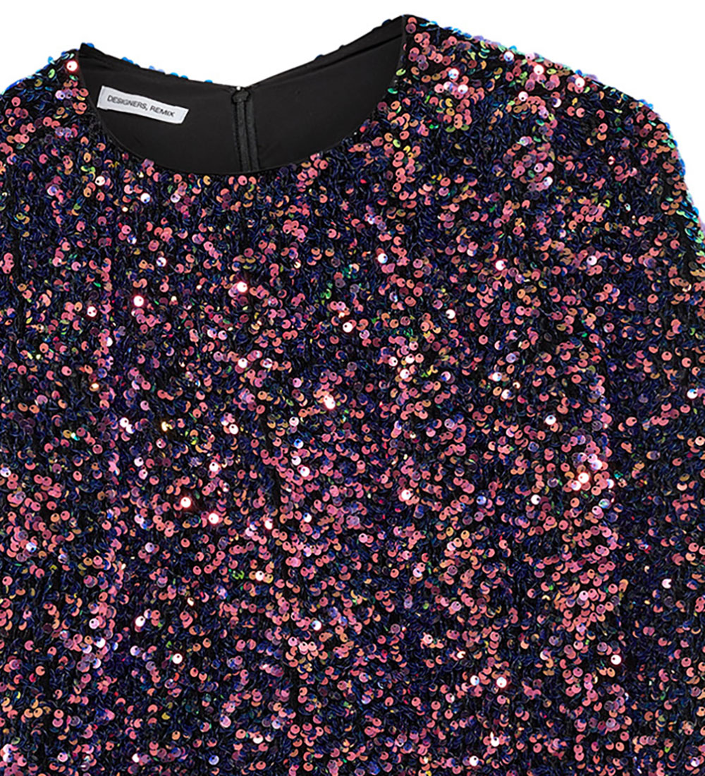 Designers Remix Kjole - Paulette - Multicolour Sequins