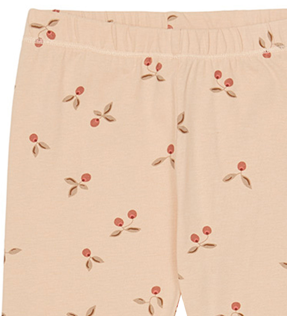 Popirol Leggings - Pofrig - Print Cranberry