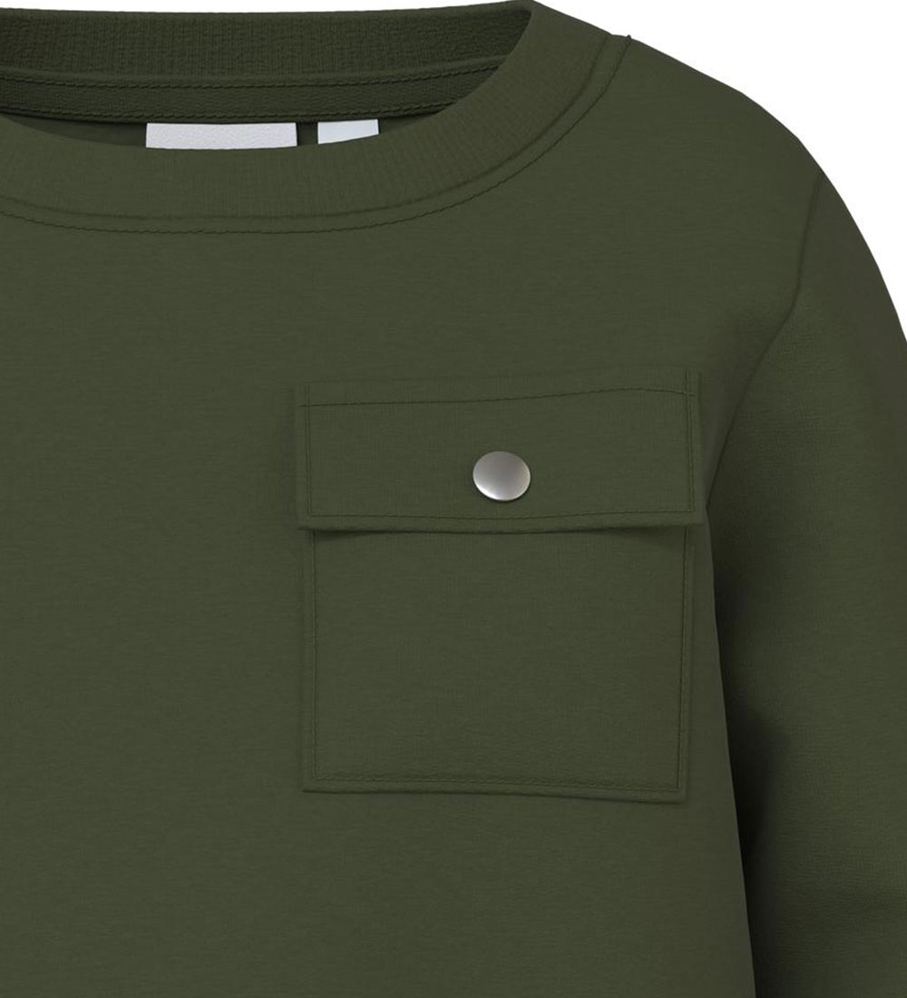 Name It Sweatshirt - NmmVan - Rifle Green