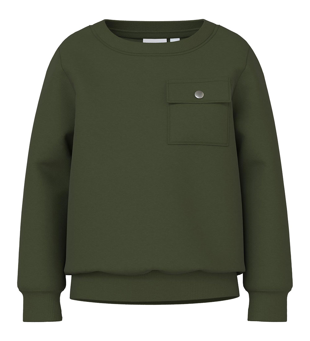 Name It Sweatshirt - NmmVan - Rifle Green